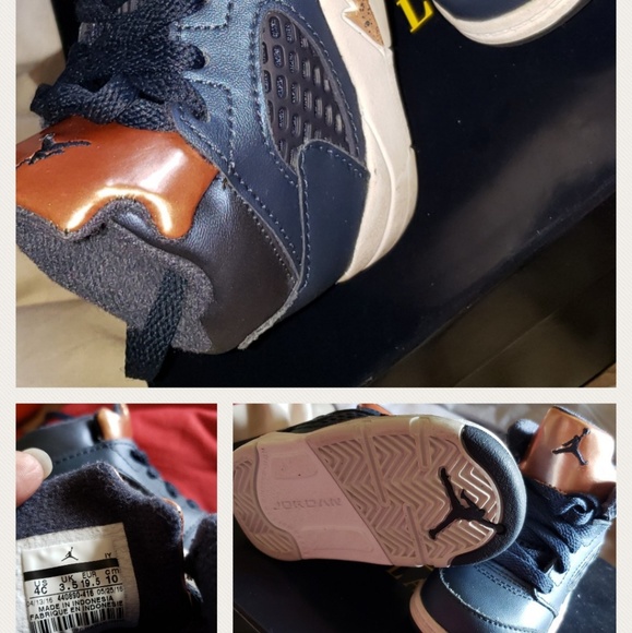 SOLD!! Size 4c Toddler Jordans!! Worn twice! - Picture 3 of 3